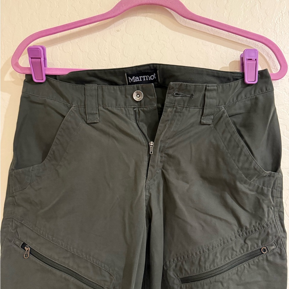 Marmot Dark Green straight Pants